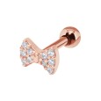 Shiny Bow Helix Ear Piercing TIP-3334